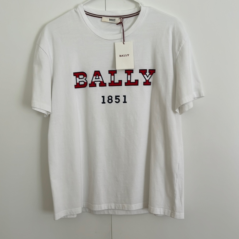 BALLY logo tee